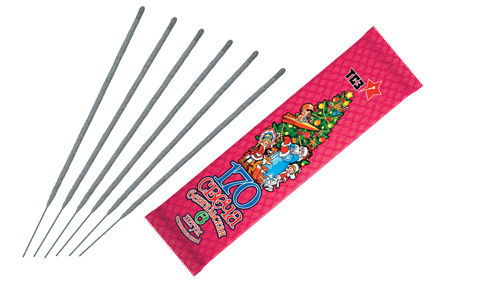  Бенгальские свечи 6 шт 170 мм в пакете  в Стерлитамаке